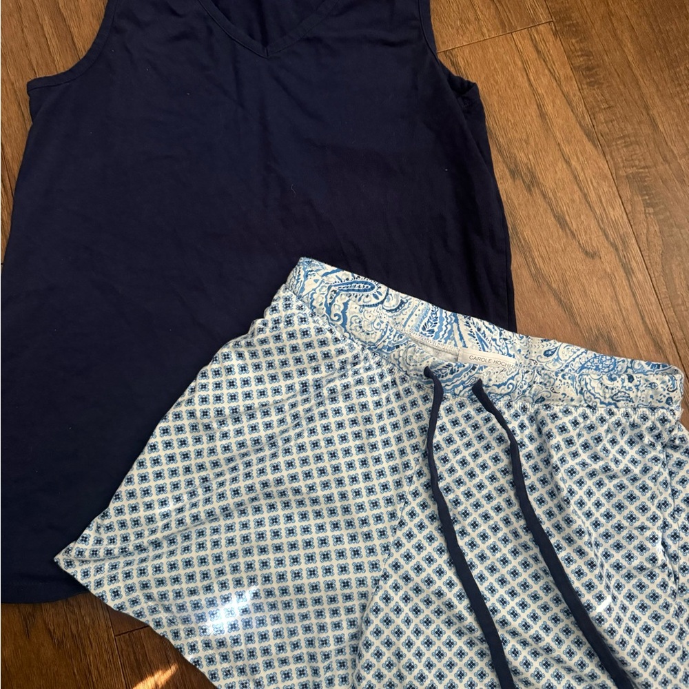 Midnight by Carole Hochman PJ set! 100% cotton
